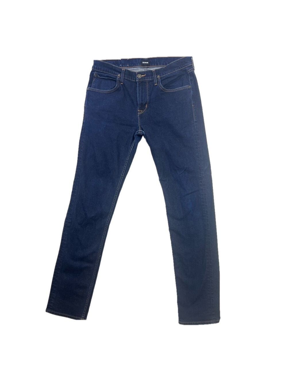 Hudson Jeans 34x31 Blake Slim Fit Straight Leg Medium Wash Blue Denim Men’s